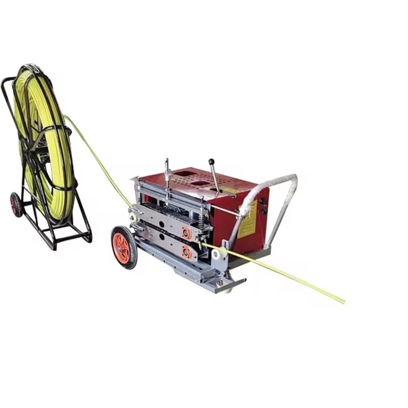 Telecom Cable Duct Rod Pusher Pulling Machine