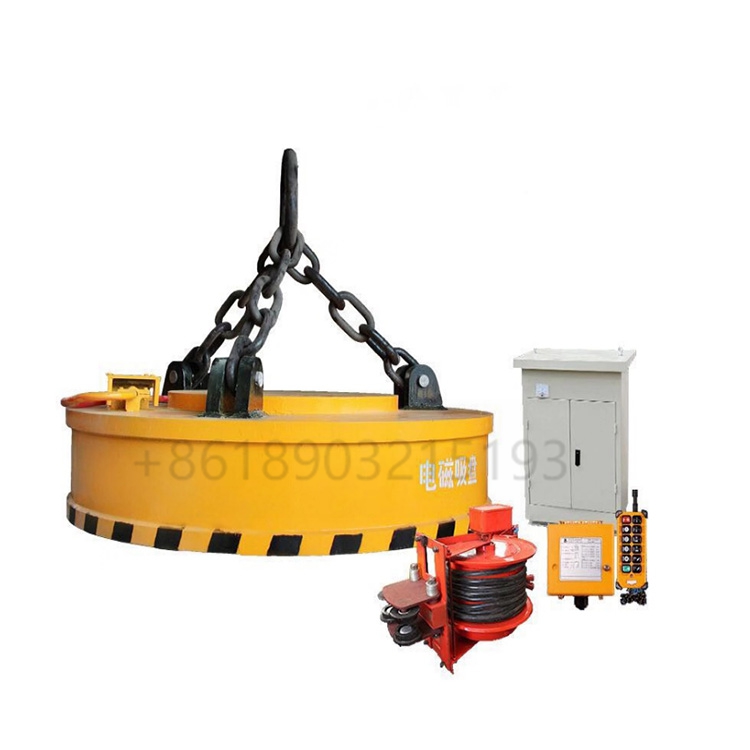 700mm 1100mm Electromagnet Circular Lifting Magnetic Chuck