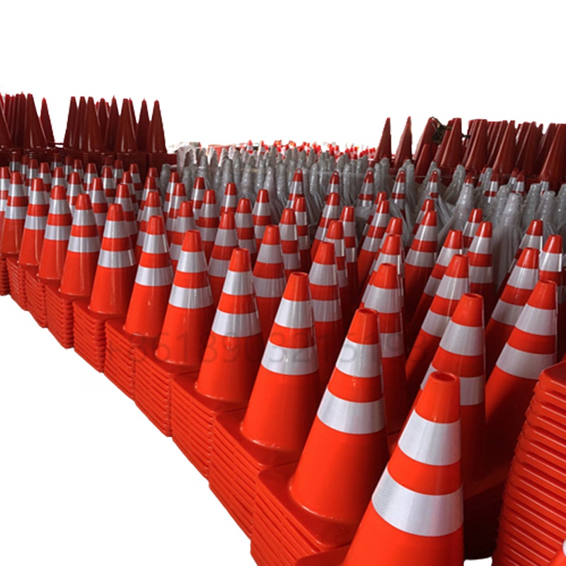 orange flexible safety cone